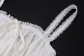 Bowknot Low Chest Girdling Lace Halter Dress 40029A - SWEETKAMA