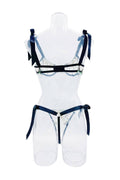 Butterfly Embroidery 2PCS Lingerie Sets HF-4100 - SWEETKAMA