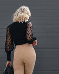 Casual Style Solid Color Ladies Daily Trousers 6143 - SWEETKAMA