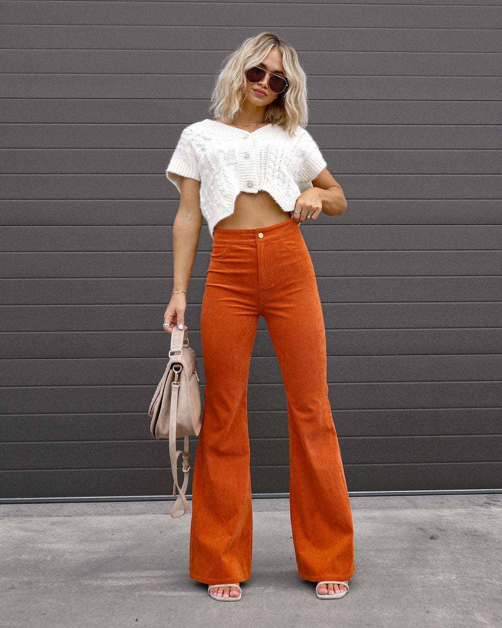 Casual Style Solid Color Ladies Daily Trousers 6143 - SWEETKAMA