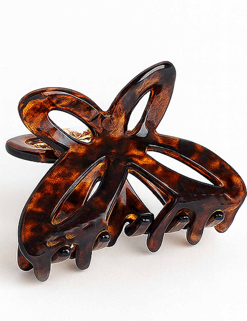 Ladies Vintage Butterfly Acetate Mini Hair Clip