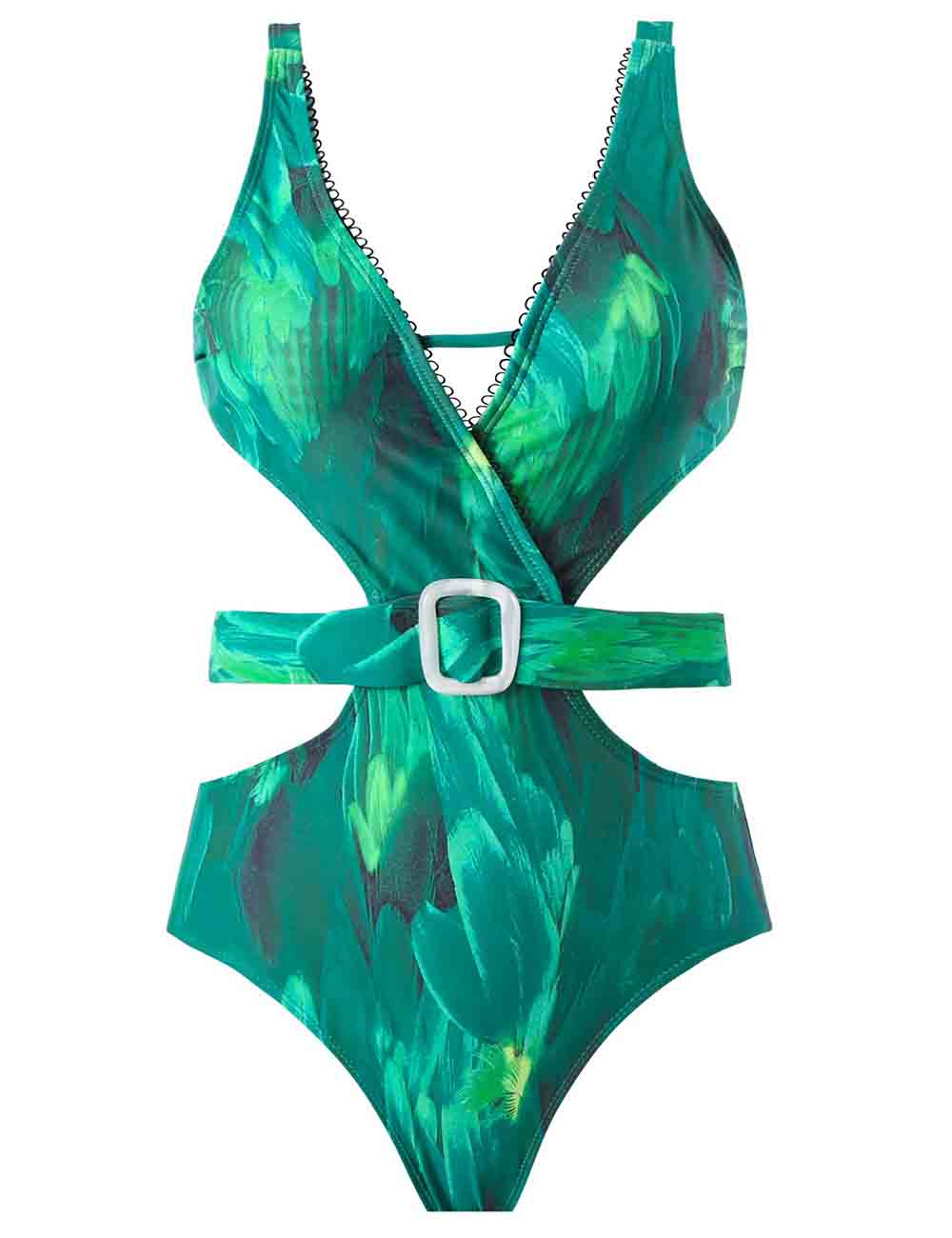 Ladies Floral Print Print Midi Skirt