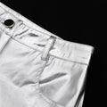 Charming Solid Color Silver Casual Pants CK10147J - SWEETKAMA
