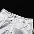 Charming Solid Color Silver Casual Pants CK10147J - SWEETKAMA
