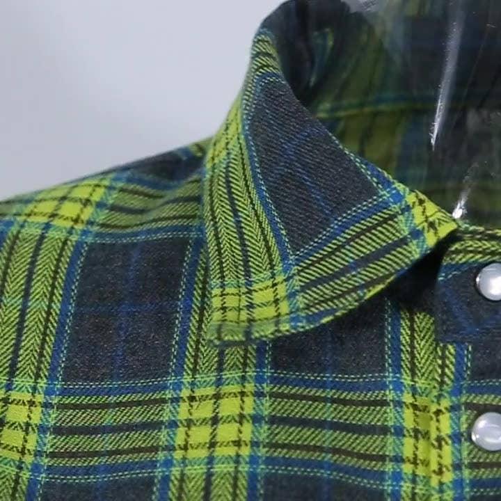 Classic Long Sleeves Plaid Shirt Casual Top CS10384T - SWEETKAMA