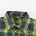 Classic Long Sleeves Plaid Shirt Casual Top CS10384T - SWEETKAMA