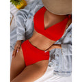 Classic Solid Color Simple Design 2PCS Bikini Set Y01 - SWEETKAMA