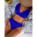 Classic Solid Color Simple Design 2PCS Bikini Set Y01 - SWEETKAMA