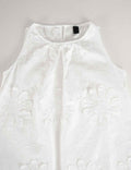 Embroidered Sleeveless Blouse - Elegant out tops - Sweetkama Wholesale - 008