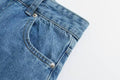 Denim Solid Color High Waist Women Daily Skirt E47734 - SWEETKAMA