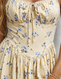 Boho Floral Mini Dress - Sweetkama Wholesale - #2023