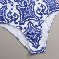 Floral Print Multicolor One Piece Swimwear with Cover Y82 - SWEETKAMA