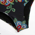 Floral Print Multicolor One Piece Swimwear with Cover Y82 - SWEETKAMA