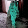Glow in The Dark Fishnet Bodystocking YGWW-1 - SWEETKAMA