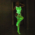 Glow in The Dark Sexy See Through Fishnet Bodystocking YGWW-1 - SWEETKAMA