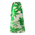 Green Floral One Piece Swimwear with Cover Y166 - SWEETKAMA