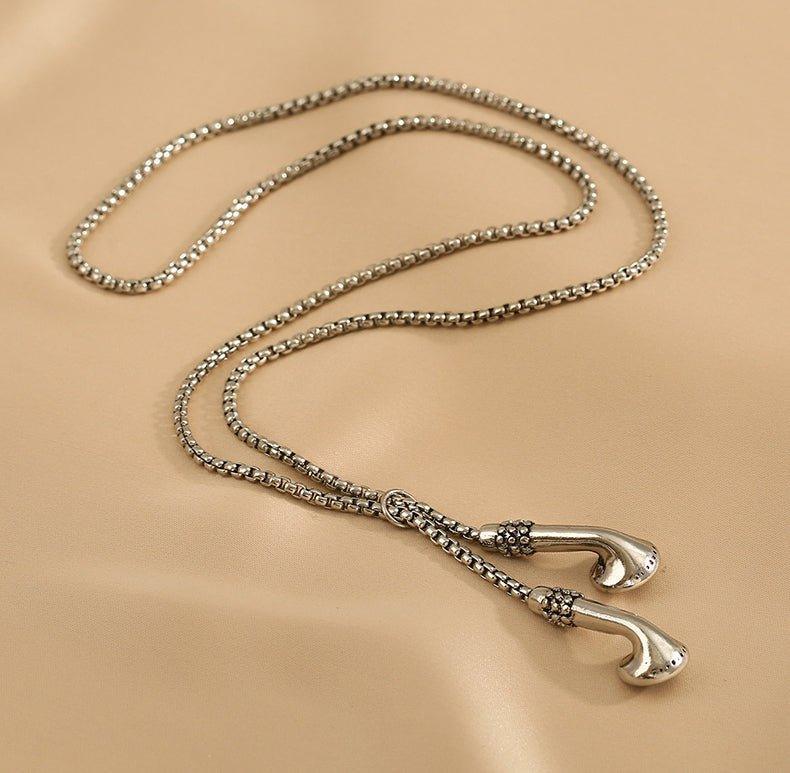 Ladeis Vintage Headset Free Length Necklace SKAJ018 - SWEETKAMA