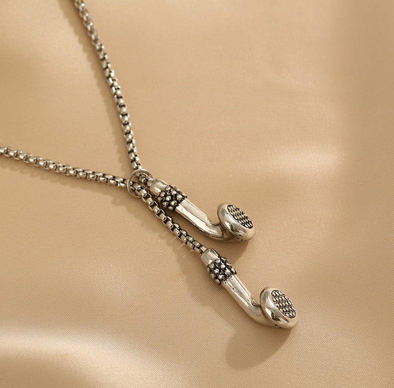 Ladeis Vintage Headset Free Length Necklace SKAJ018 - SWEETKAMA