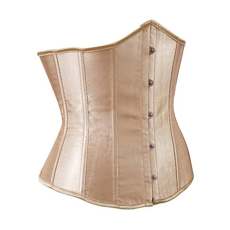 Ladies Back String Tie Vintage Shapwear Corset Top 120-1 - SWEETKAMA