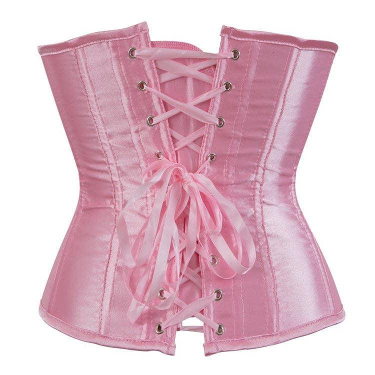 Ladies Back String Tie Vintage Shapwear Corset Top 120-1 - SWEETKAMA