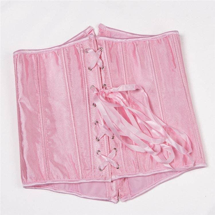 Ladies Back String Tie Vintage Shapwear Corset Top 120-1 - SWEETKAMA
