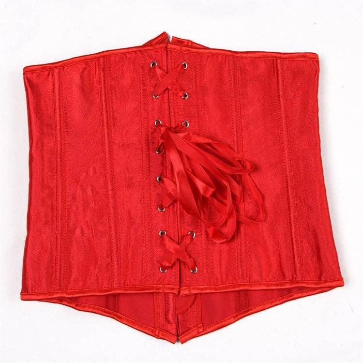 Ladies Back String Tie Vintage Shapwear Corset Top 120-1 - SWEETKAMA