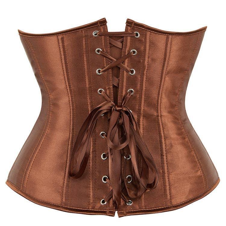 Ladies Back String Tie Vintage Shapwear Corset Top 120-1 - SWEETKAMA