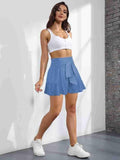 Ladies Bowknot Solid Color Daily Ruffled Short GKDG - SWEETKAMA