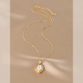 Ladies Chic Pearl Charm Pendent Necklace SKAJ028 - SWEETKAMA
