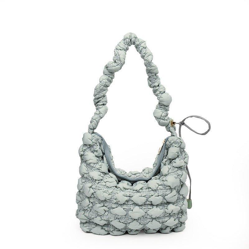 Ladies Cloud Bag Puffer Looking Lightweight Handbag SKAB013 - SWEETKAMA