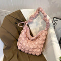 Ladies Cloud Bag Puffer Looking Lightweight Handbag SKAB013 - SWEETKAMA