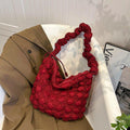 Ladies Cloud Bag Puffer Looking Lightweight Handbag SKAB013 - SWEETKAMA