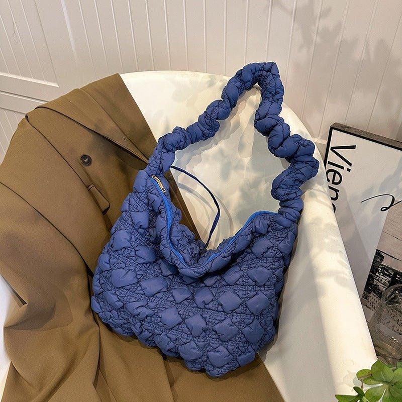 Ladies Cloud Bag Puffer Looking Lightweight Handbag SKAB013 - SWEETKAMA