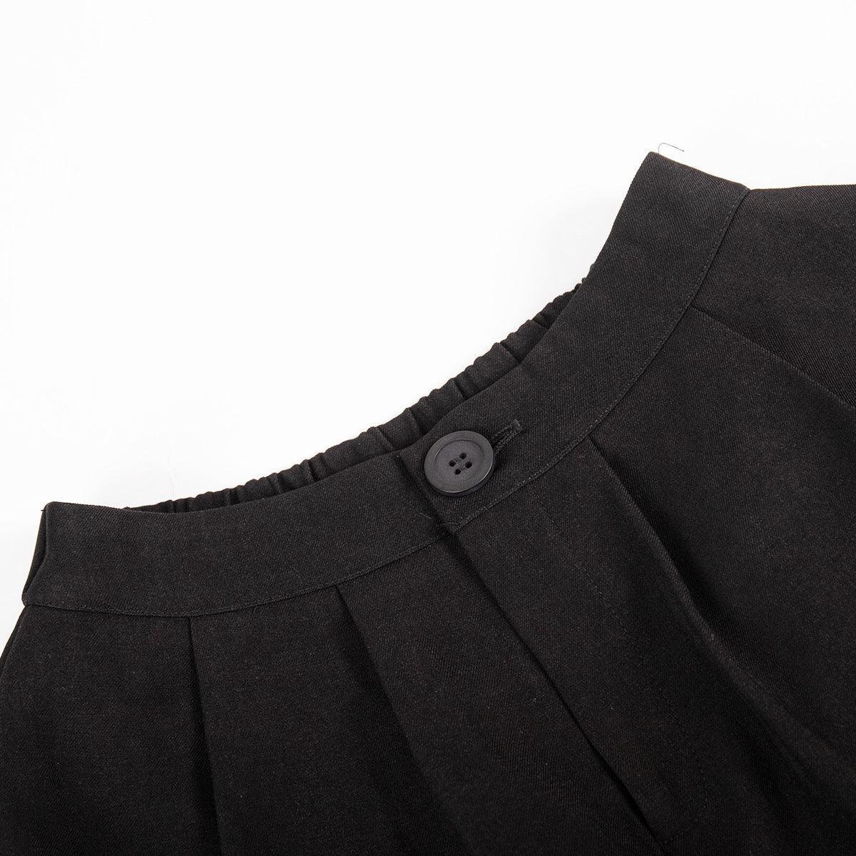 Ladies Crop Blazer and Pleated Skirt Sets TZ0119 - SWEETKAMA