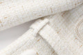 Ladies Elegant Velvet Woolen Blazer 12003 - SWEETKAMA
