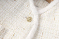 Ladies Elegant Velvet Woolen Blazer 12003 - SWEETKAMA