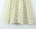 Ladies Floral Print Bustier Sleeveless Midi Dress C2723 - SWEETKAMA