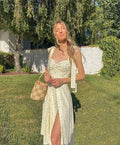 Ladies Floral Print Daily Halter Dress 1907 - SWEETKAMA