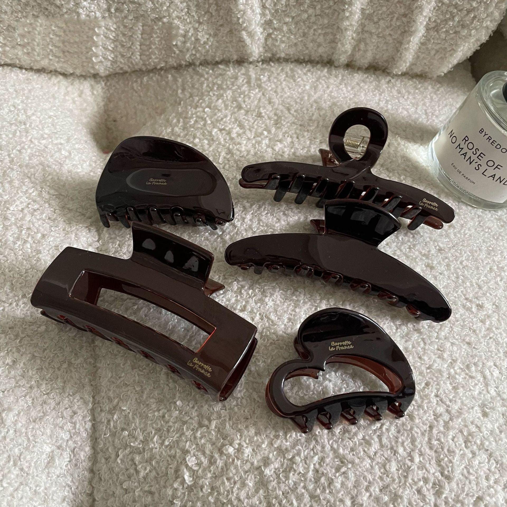 Ladies Glossy Rectangle Hair Claw Clips SKAJ071 - SWEETKAMA