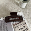Ladies Glossy Rectangle Hair Claw Clips SKAJ071 - SWEETKAMA