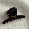 Ladies Glossy Simple Hair Claw Clips FJ891720 - SWEETKAMA