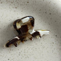 Ladies Glossy Simple Hair Claw Clips FJ891720 - SWEETKAMA