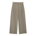 Ladies Halterneck Vest and Straight Pants Set 2251 - SWEETKAMA