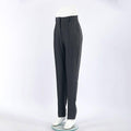 Ladies High Waist Stright Leg Suit Pants C-K7040 - SWEETKAMA