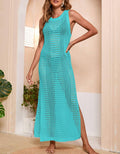 Ladies Hollow Style Bikini Cover Up Midi Dress HGH7148 - SWEETKAMA