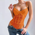 Ladies Lace Lingerie Bodysuit See Through Teddy M60427 - SWEETKAMA