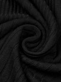 Ladies Lantern Sleeves Round Neck Daily Blouse Y53699 - SWEETKAMA