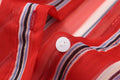 Ladies Long Sleeves Red + White Stripe Shirt K71245 - SWEETKAMA