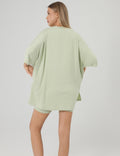 Ladies Loose Top and Shorts 2PCS Casual Tee Set SKST23129 - SWEETKAMA