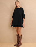 Ladies Loose Top and Shorts 2PCS Casual Tee Set SKST23129 - SWEETKAMA